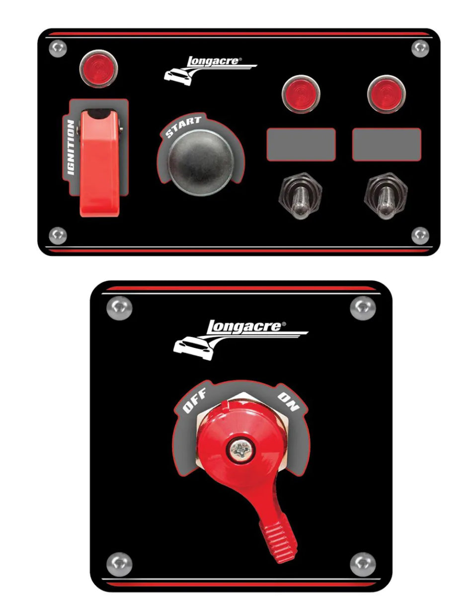 Aluminum Flip-Up Ignition Panel & Disconnect Switch