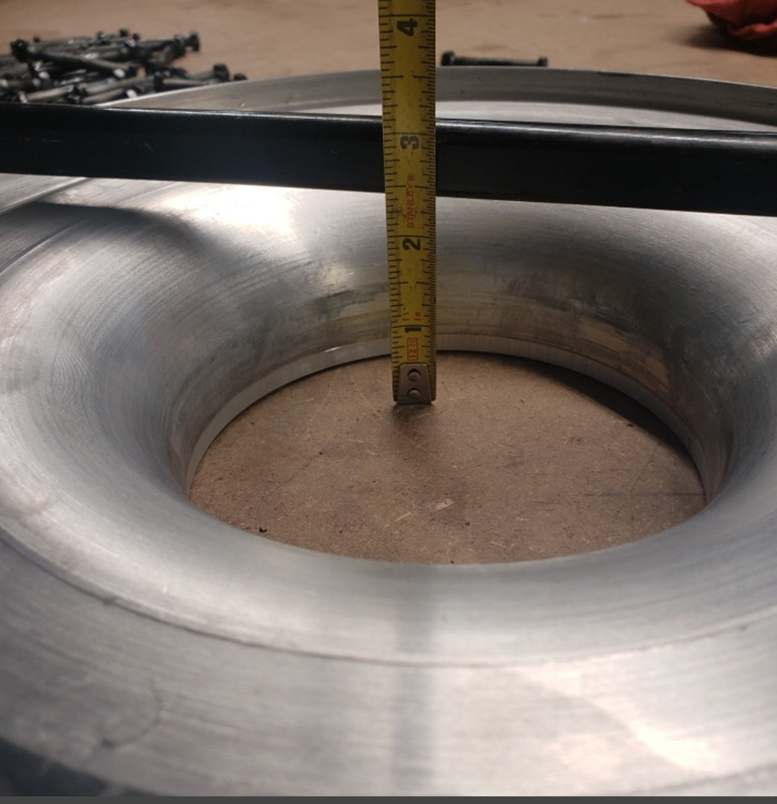 14" Air Cleaner Base - MILL FINISH