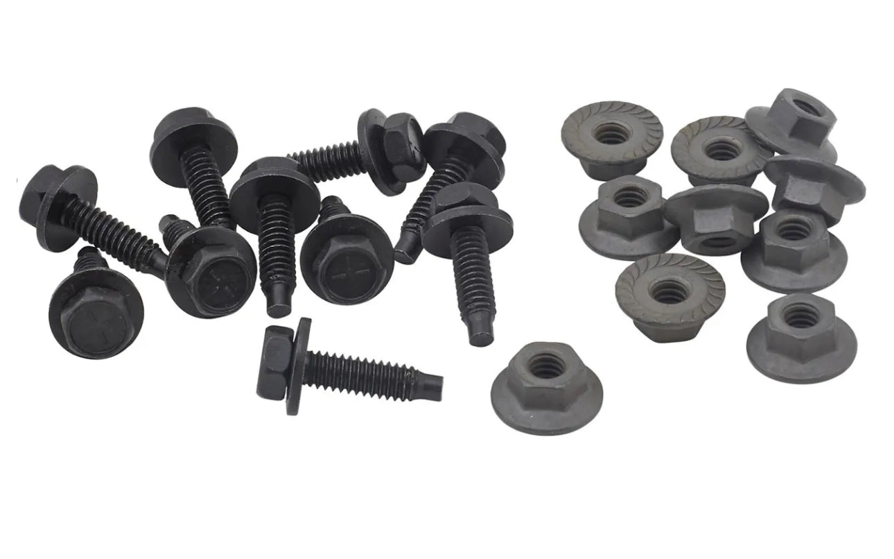 Speedway Race Car Body Bolt Kit, 10 Piece