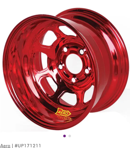 ero 50-984740RED 50 Series 15x8 Inch Wheel, 5 on 4-3/4 BP