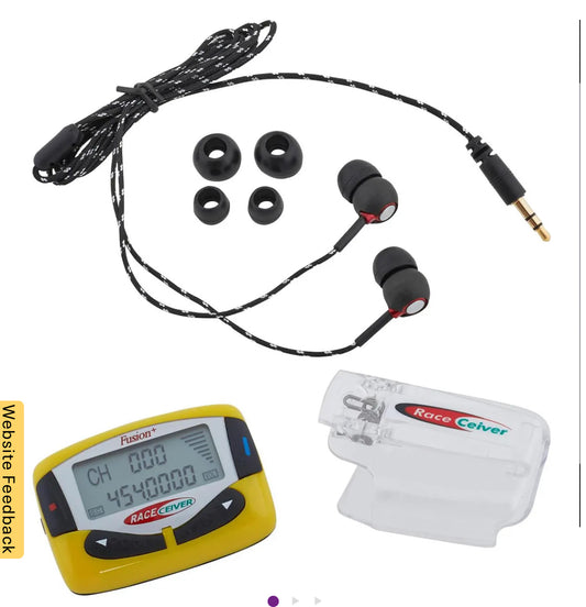 Raceceiver Fusion Plus Race Scanner Receiver & Ear Piece