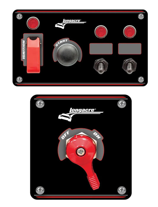 Aluminum Flip-Up Ignition Panel & Disconnect Switch