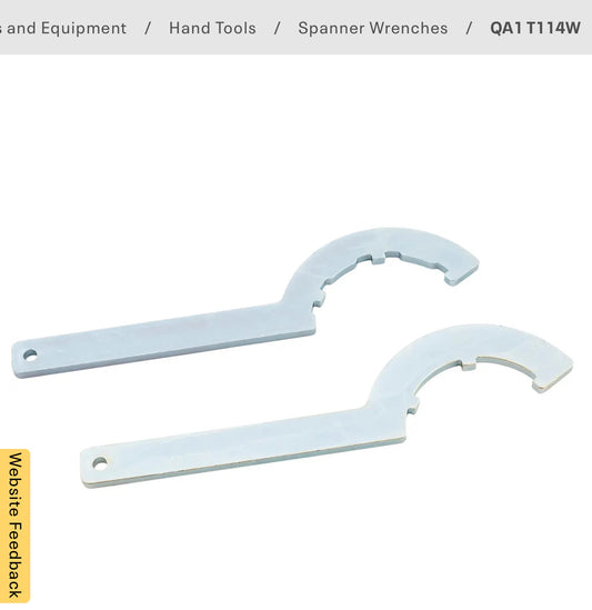 Spanner Wrench For Coil-Over Shocks