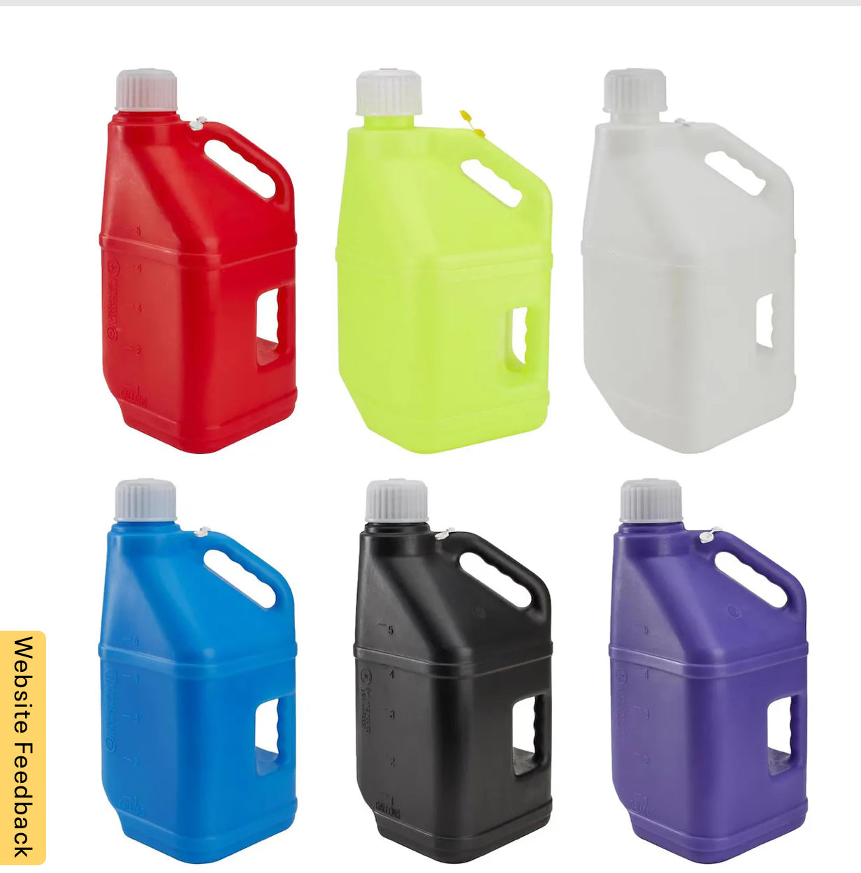 Two Handled 5 Gallon Utility Jug