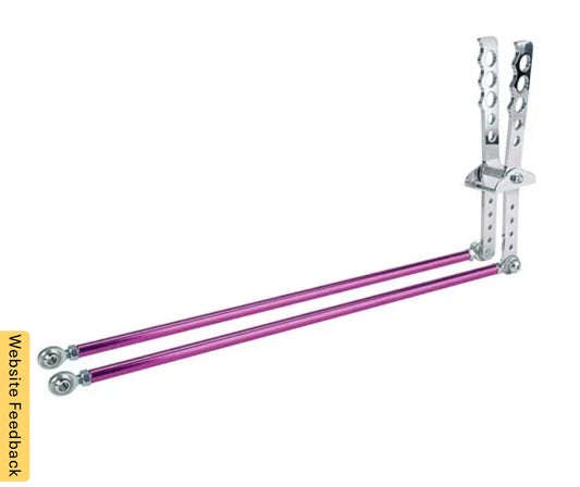 Stock Car 3-Speed Racing Shifter, Anodized Aluminum